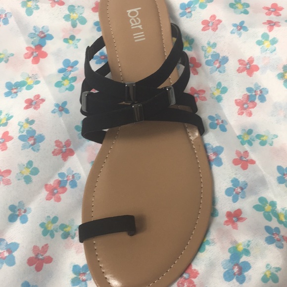 Bar III Vanita Toe ring slip on Sandal - Picture 2 of 7